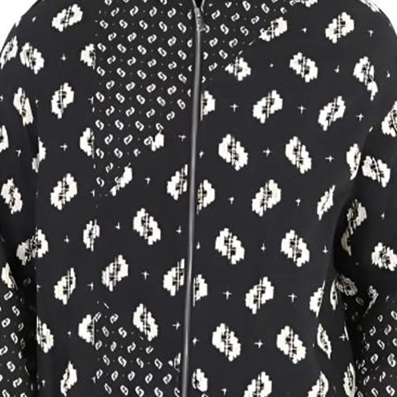 KENZO Jackets Coats Men's Black White-2