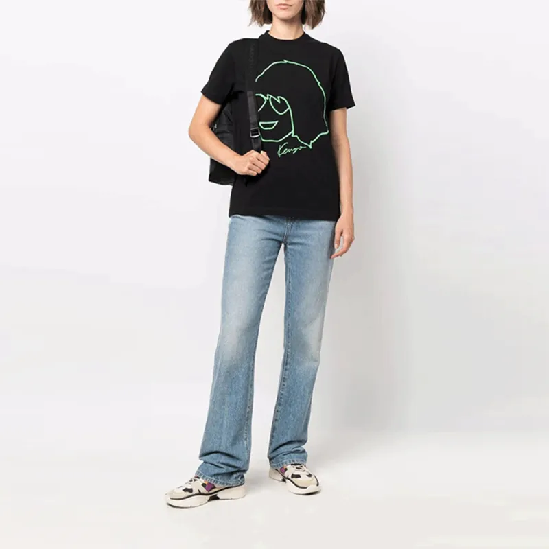 KENZO T Shirts Women's Black-1