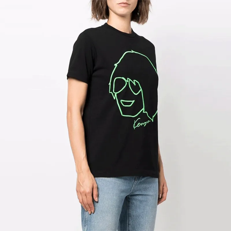KENZO T Shirts Women's Black-3