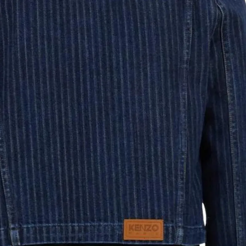 KENZO Button Up Denim Trucker Jacket-5