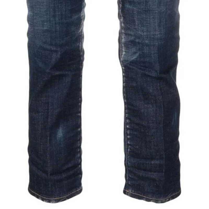 DSQUARED 2 Straight Leg Cropped Distressed Jeans-5