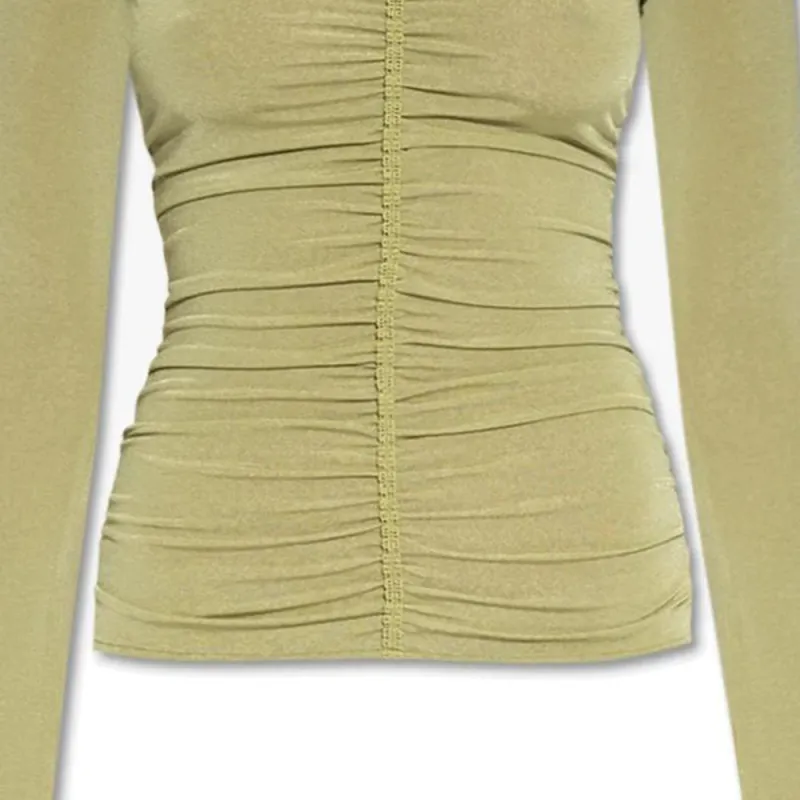 Givenchy Raglan Sleeve T Shirt Women's Yellow Green-5