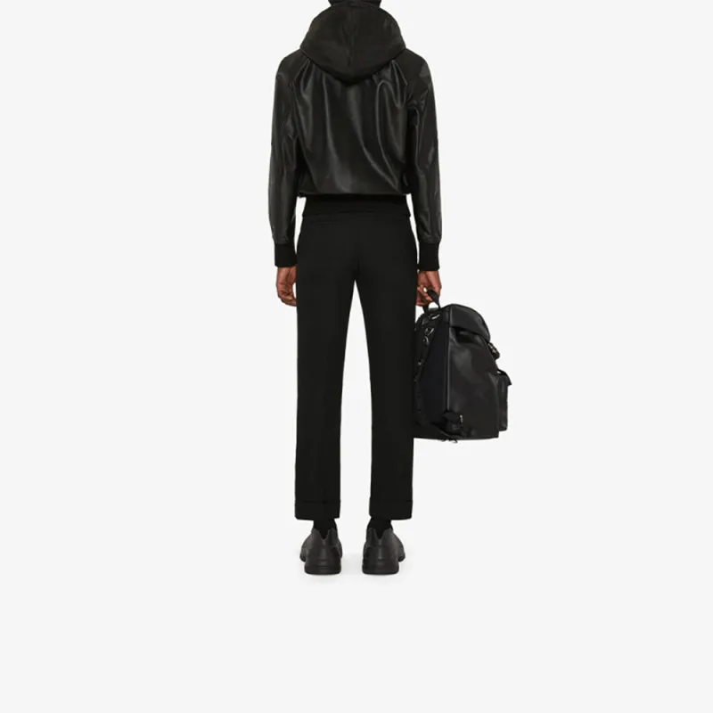 Givenchy Leather Jackets Men Black-2