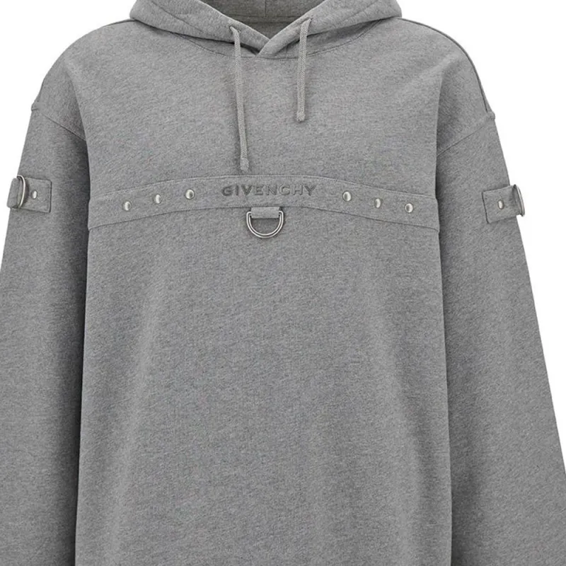 Givenchy D Ring Drawstring Hoodie-3
