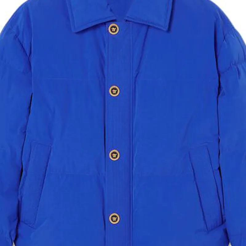 VERSACE Jackets Men Blue-4