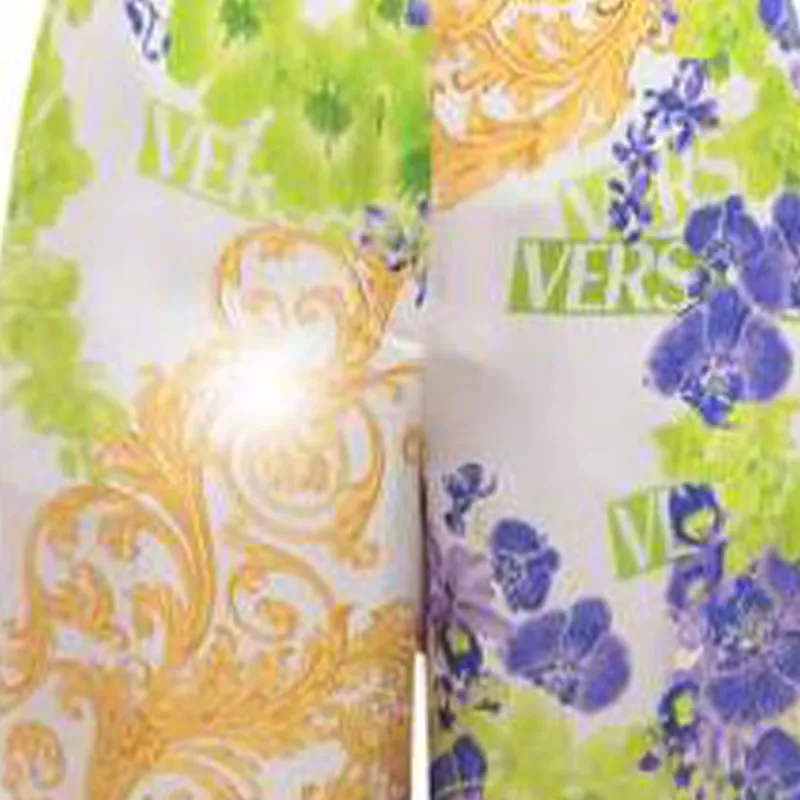 VERSACE Baroque Pattern Straight Leg Pants-4