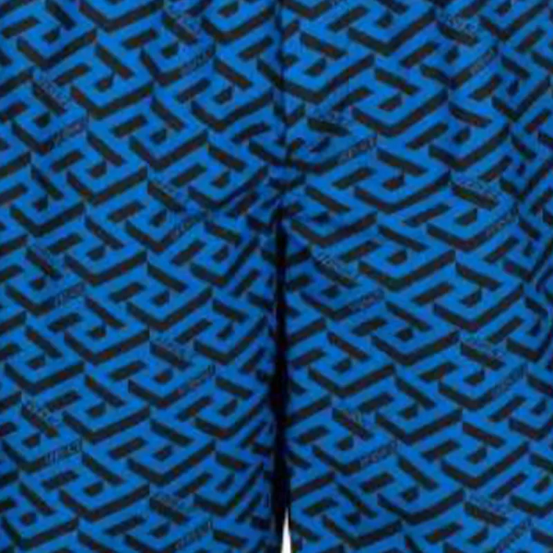 VERSACE Swimming Shorts Men Blue-2