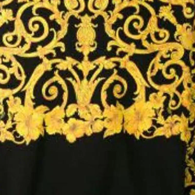 VERSACE Sweatshirts Men Yellow Black-3