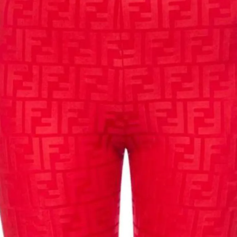 FENDI Sports Shorts Women's Red-4