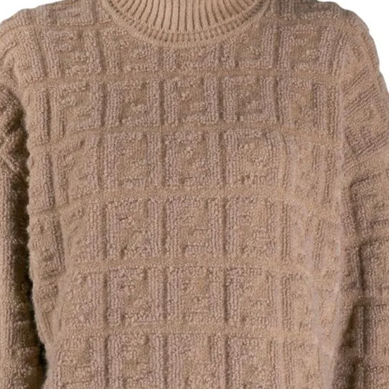 FENDI Sweaters Women's Brown-4