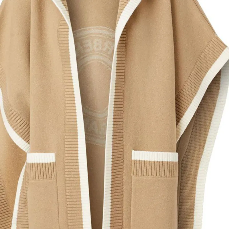 Burberry Cloaks Women's Khaki-4