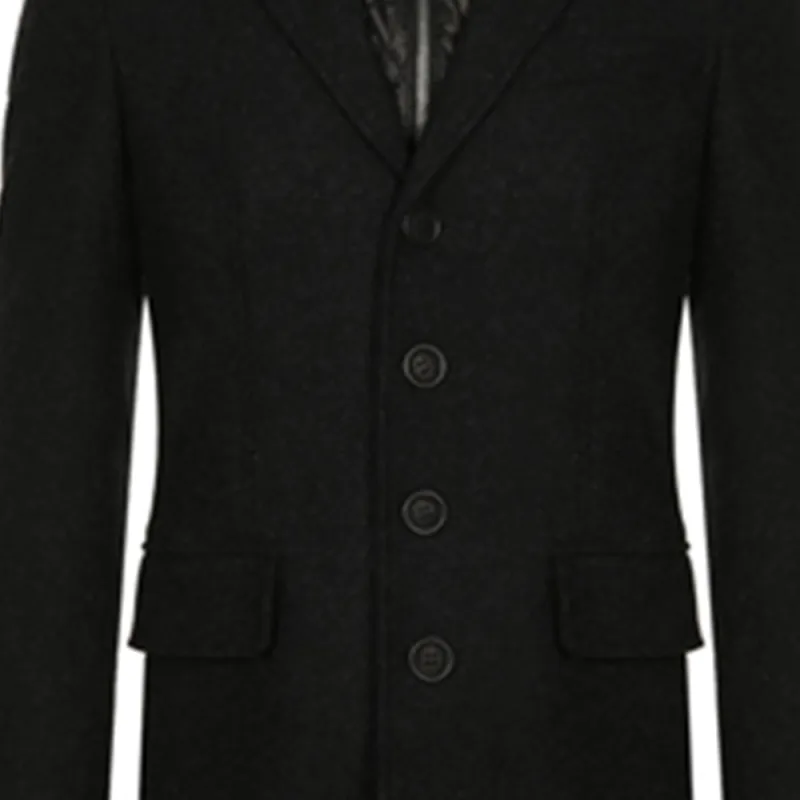 Burberry FW24 Coats Men's Black-4