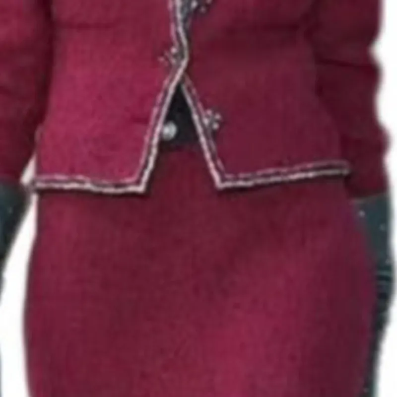 CHANEL Jackets Coats Women's Red-3