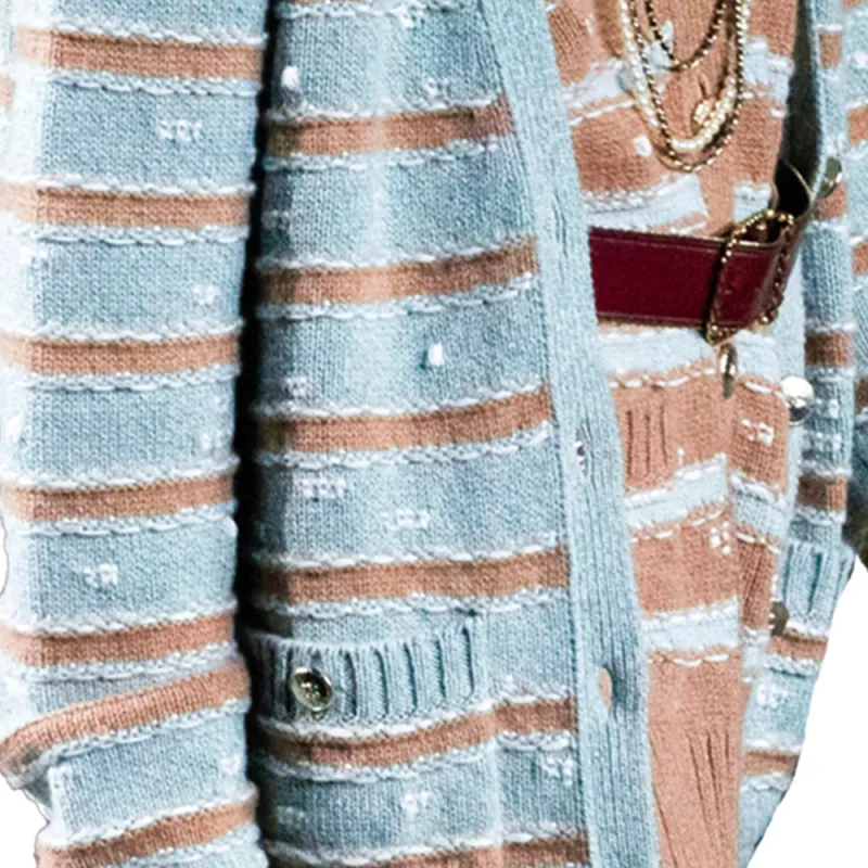 CHANEL Knitwear Women's Light Blue-4