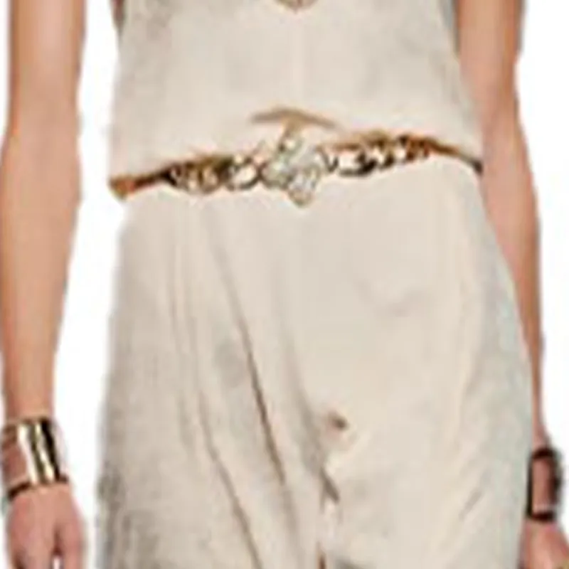CHANEL Slip Dresses Women's Light Orange-3
