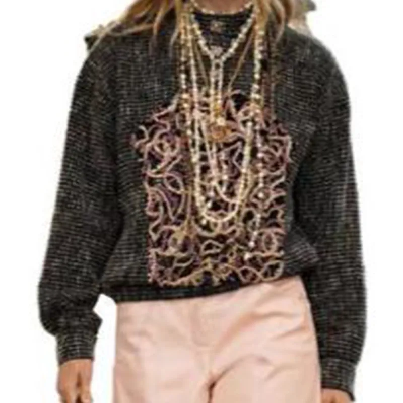 CHANEL Jackets Women's Gray-3