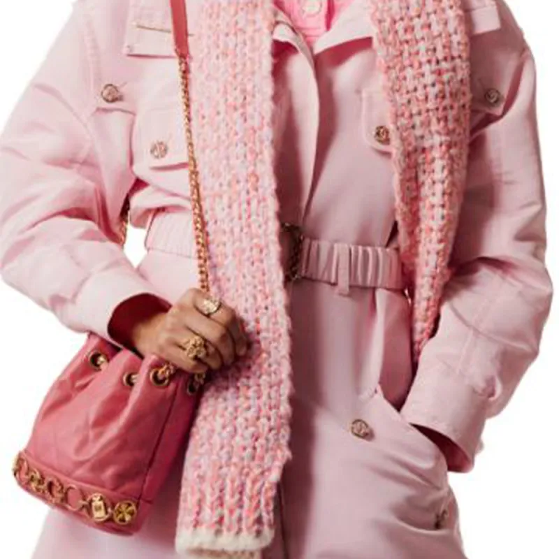 CHANEL Coats Women's Light Pink-3
