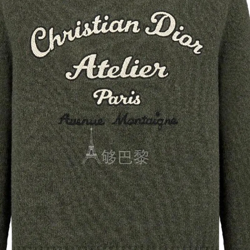 DIOR Sweaters Men Green-4