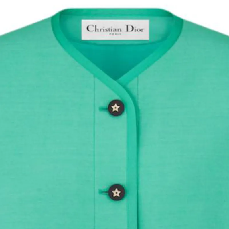 DIOR Jackets Coats Women's Green-2