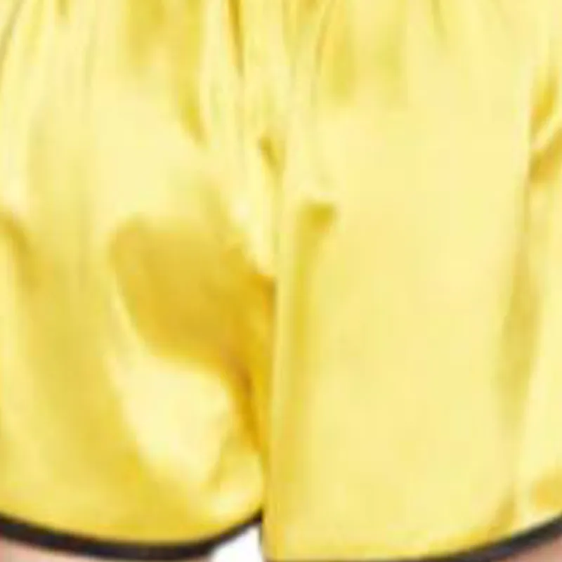 DIOR Quarterly New Products Casual Shorts Women's Yellow-3