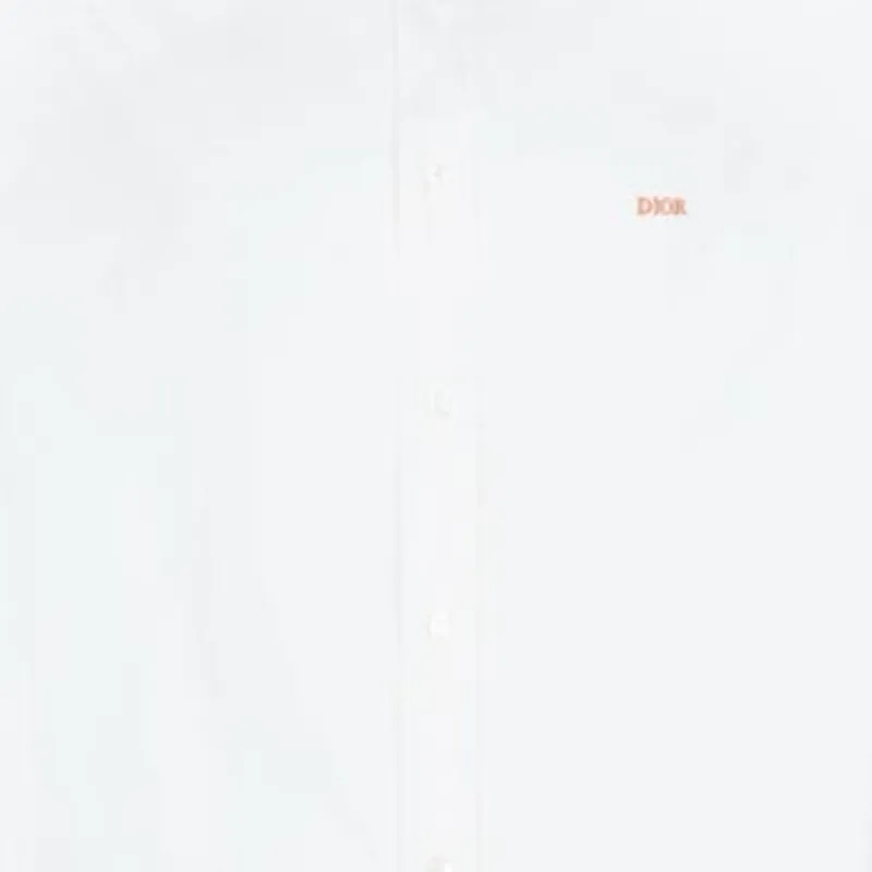 DIOR Logo Embroidered Long Sleeved Shirt-3