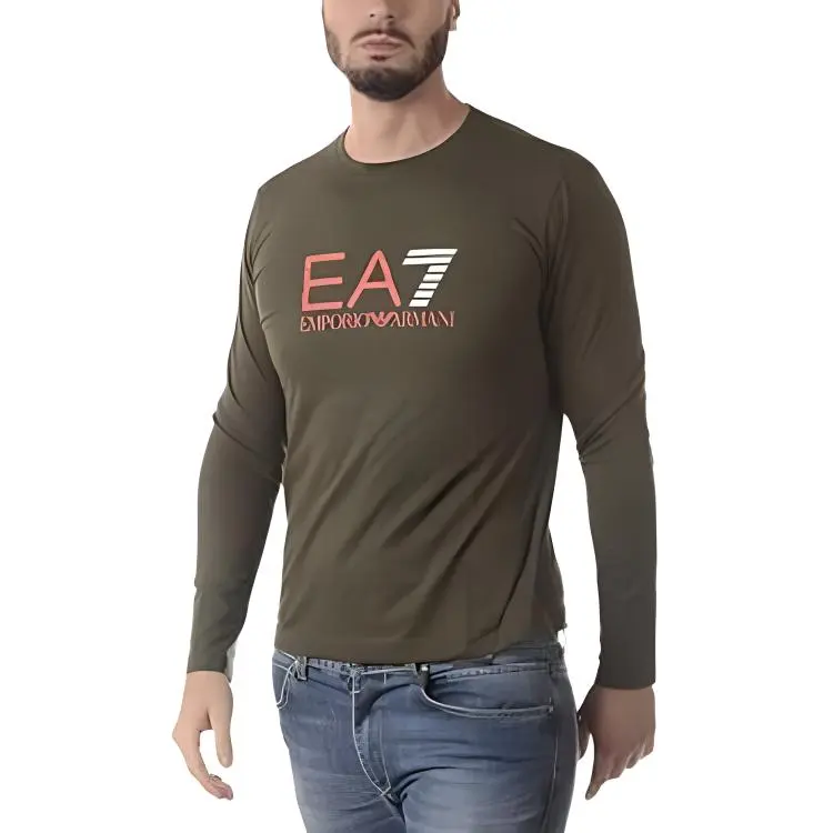 EMPORIO ARMANI EA7 T Shirt Men's Green-2