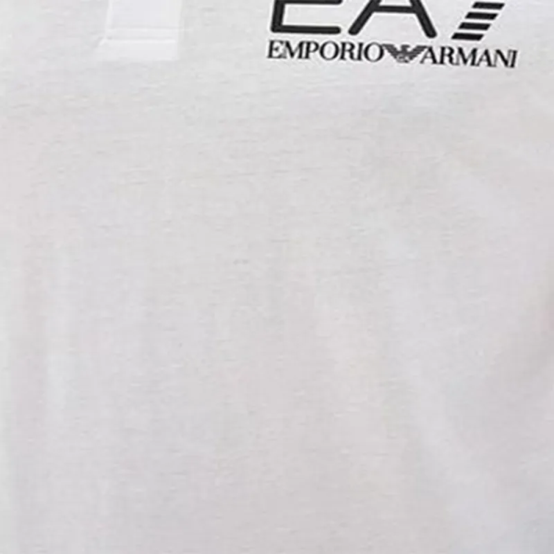 EMPORIO ARMANI EA7 SS22 Polo Shirt Men's White-4