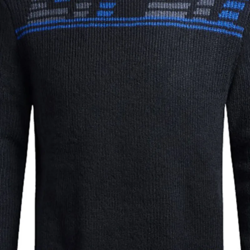 EMPORIO ARMANI Slim Fit Knitwear Men's Black-3