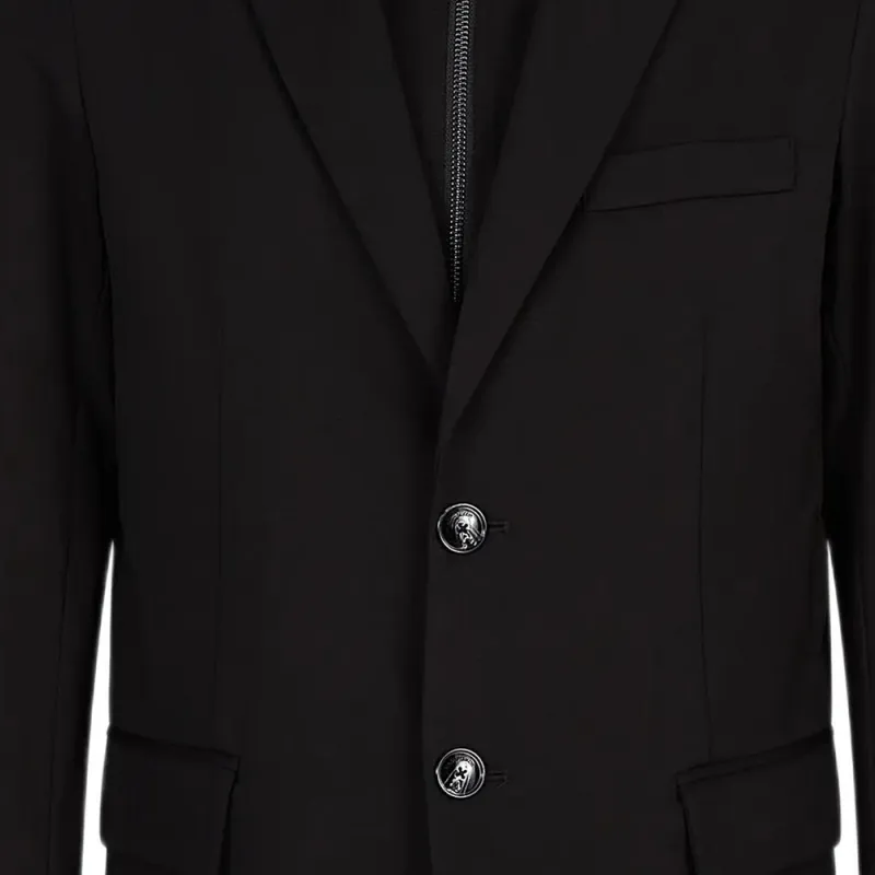 EMPORIO ARMANI Business Suits Coats Men's Black-4