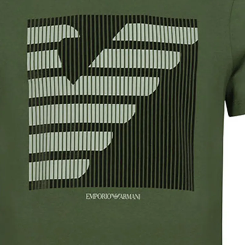 EMPORIO ARMANI T Shirt Men's Green-4