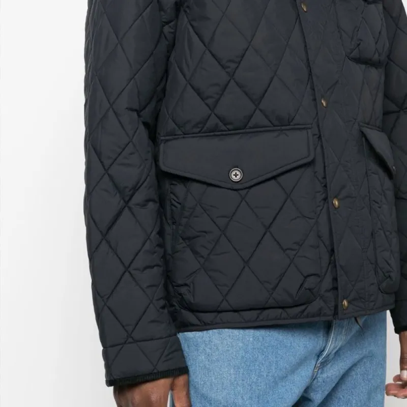 Polo Ralph Lauren Diamond quilt Button fastening Jacket-4