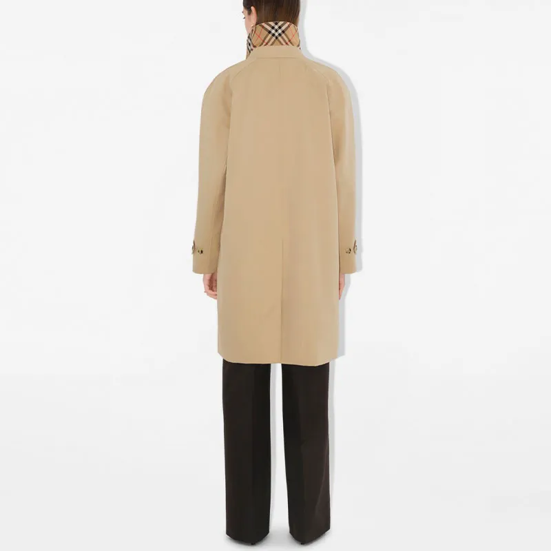 Burberry Long Sleeved Trench Coat-4