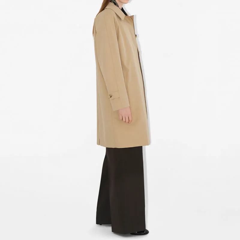 Burberry Long Sleeved Trench Coat-5