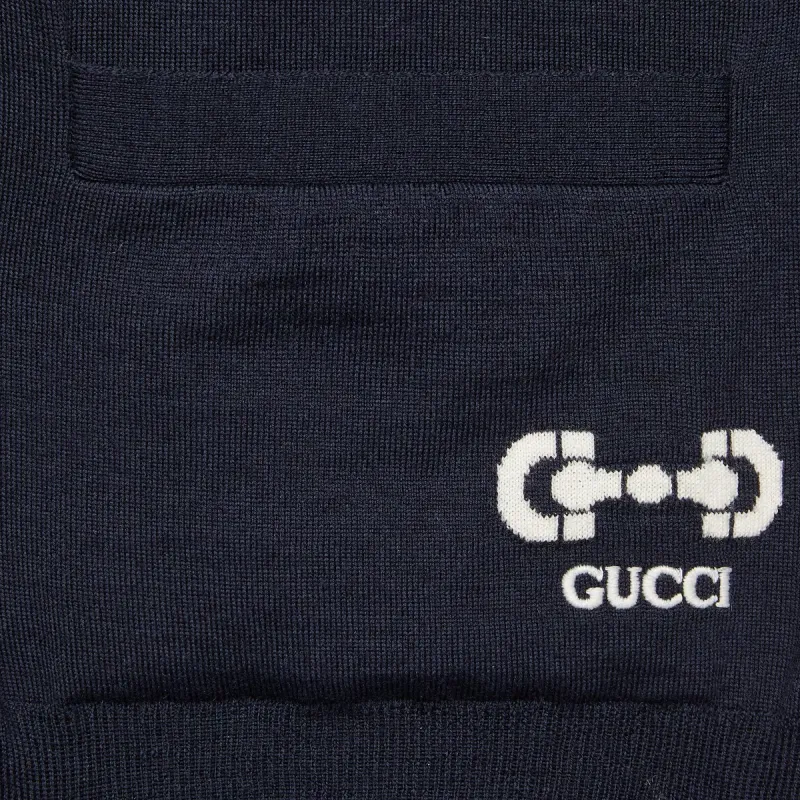 GUCCI Knitwear Women's Dark Blue-4