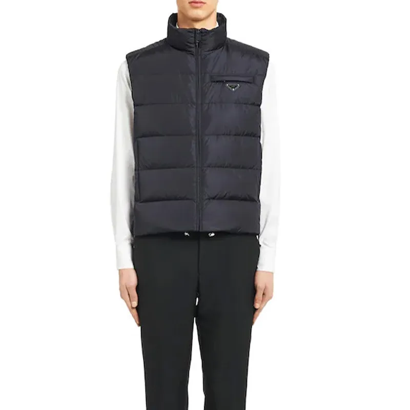PRADA Vests Men Black-4