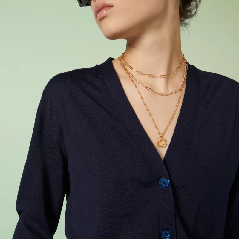 GUCCI Knitwear Women's Dark Blue-3