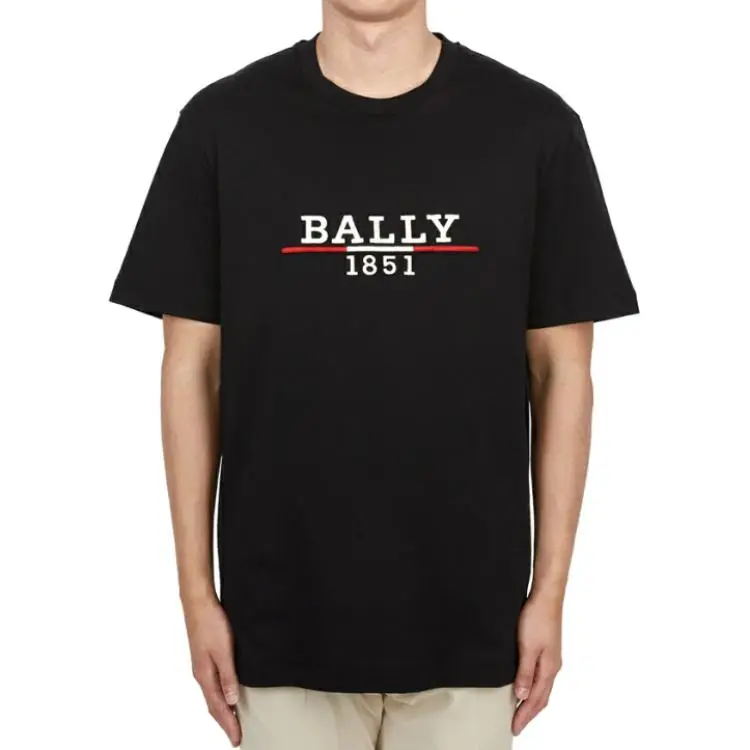 BALLY T Shirts Men Black-3