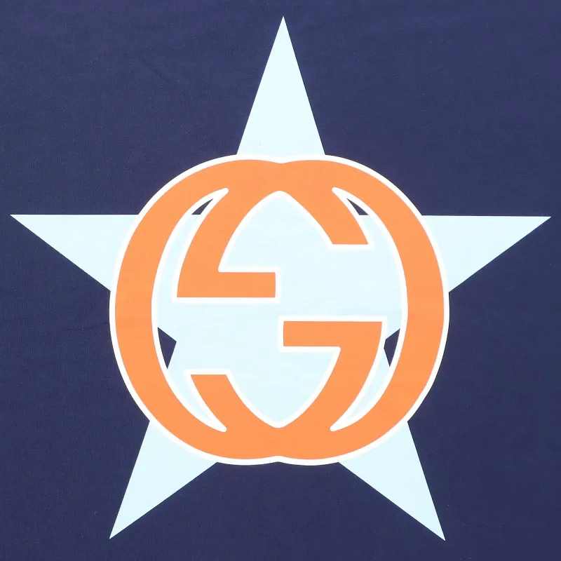 GUCCI Star Interlocking Gg T shirt-4