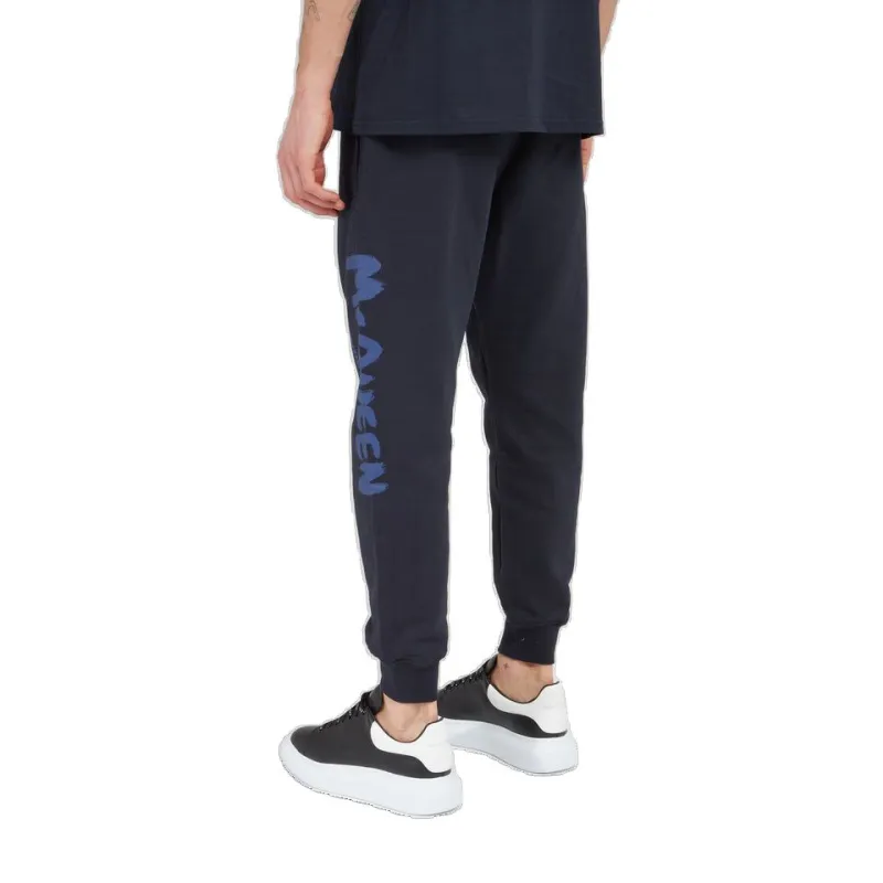 Alexander McQueen Graffiti Logo Printed Sweatpants-3