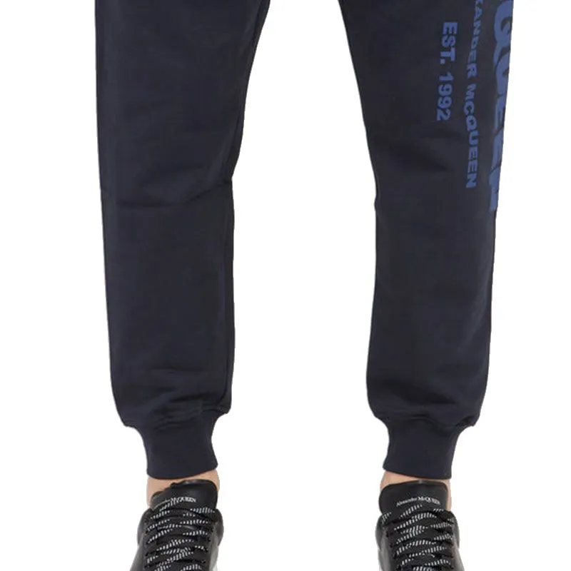 Alexander McQueen Graffiti Logo Printed Sweatpants-5