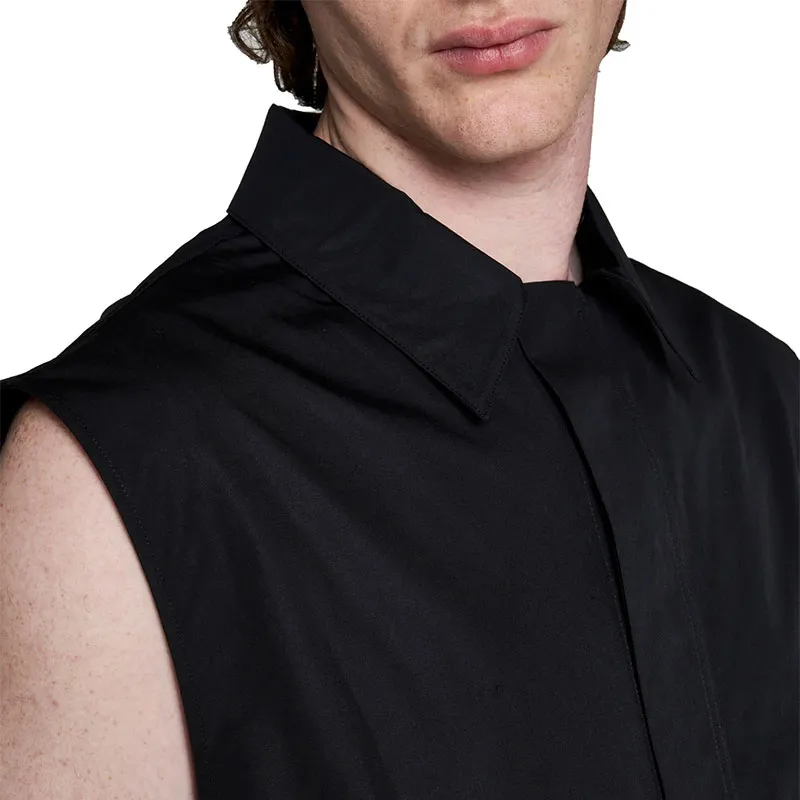 GIVENCHY Logo SS23 Shirt Men's Black-4