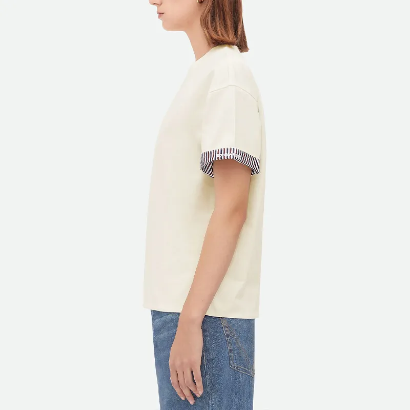 Bottega Veneta Double Layer Striped T Shirt-3