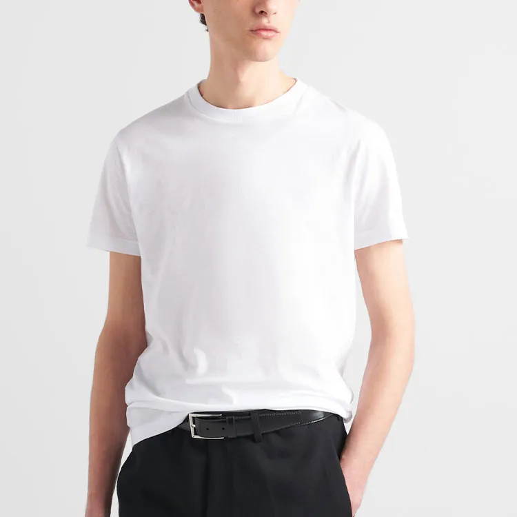 PRADA T Shirts Men White-1