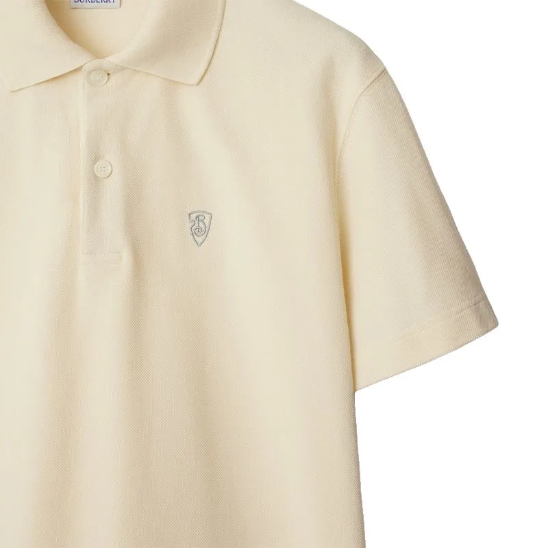 Burberry SS24 Polo Shirt Men's Moss Original Color-4