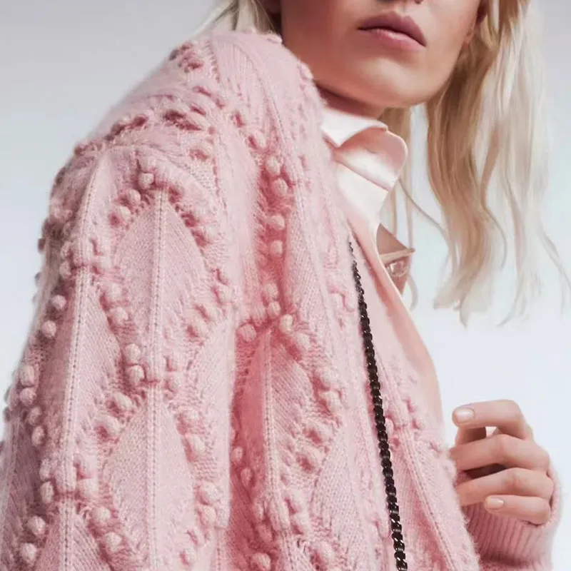 CHANEL Knitwear Women's Pink-4