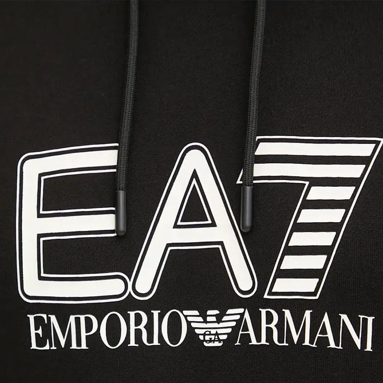 EMPORIO ARMANI Logo print Hoodie-5