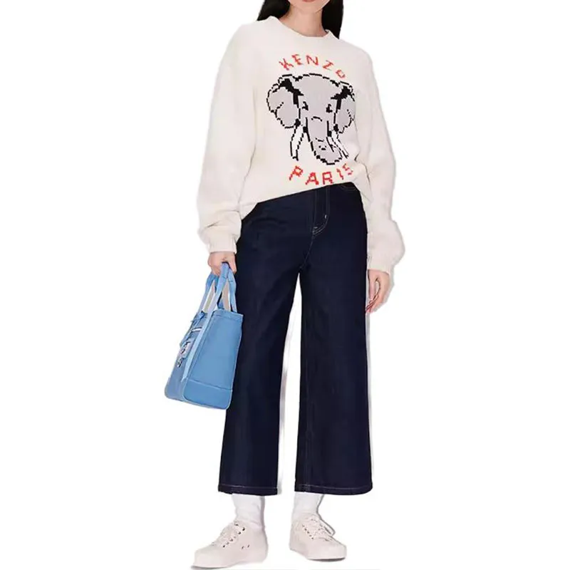 KENZO Elephant Intarsia Jumper-2