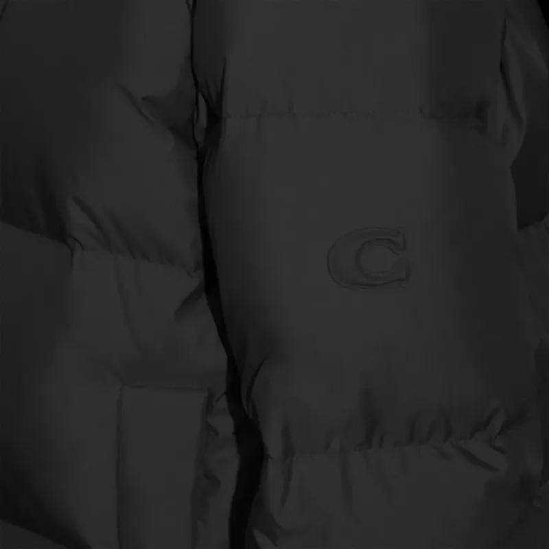 COACH SS23 Down Jacket Women's Black-4