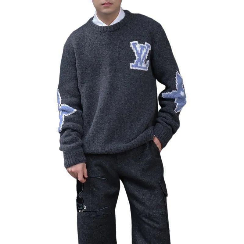 LOUIS VUITTON Chunky Wool Blend Pullover-2