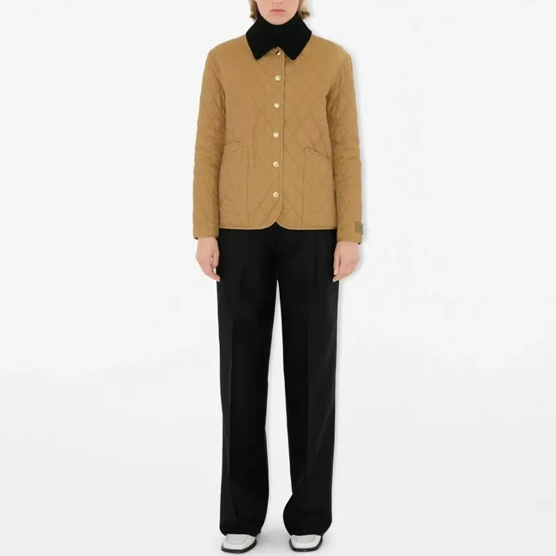 Burberry Long Sleeved Quilted Jacket-2